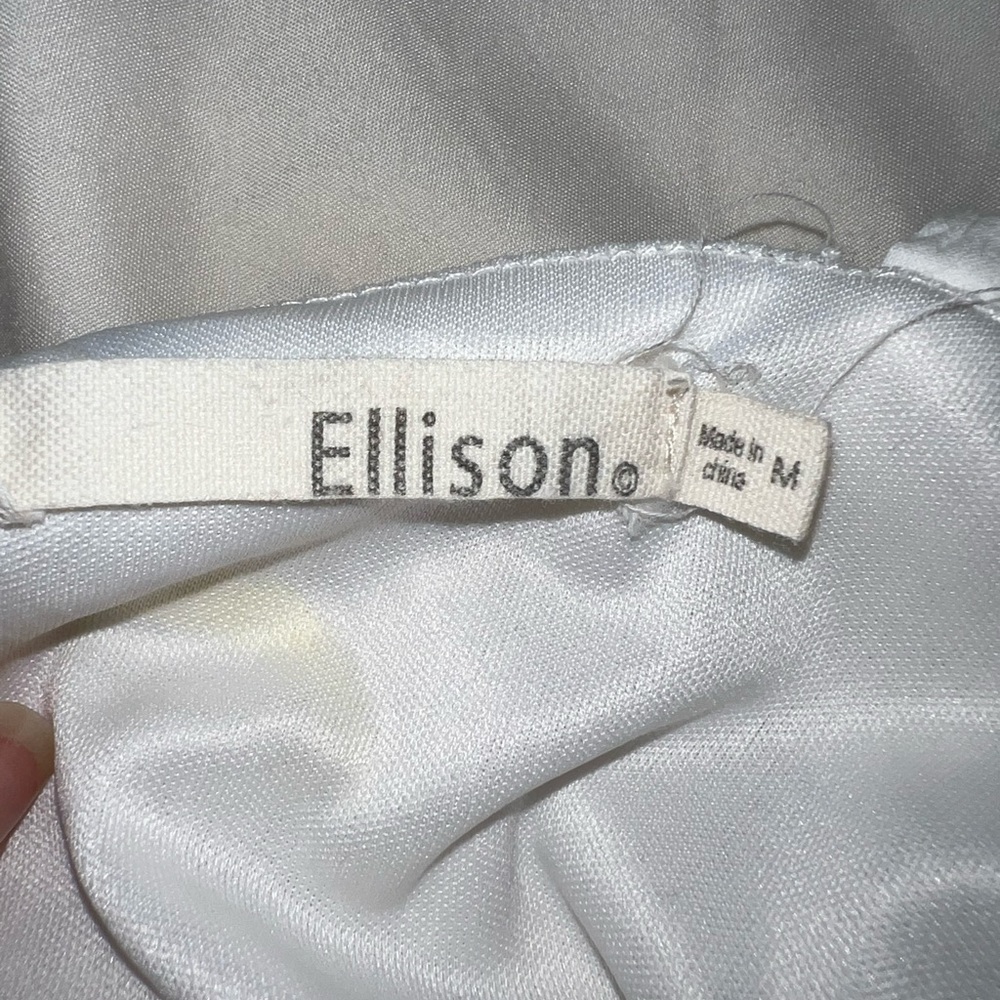 Ellison Embroidered Moon & Stars Peplum Tank - Picture 5 of 5